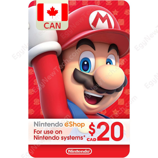 Nintendo switch on sale eshop canada